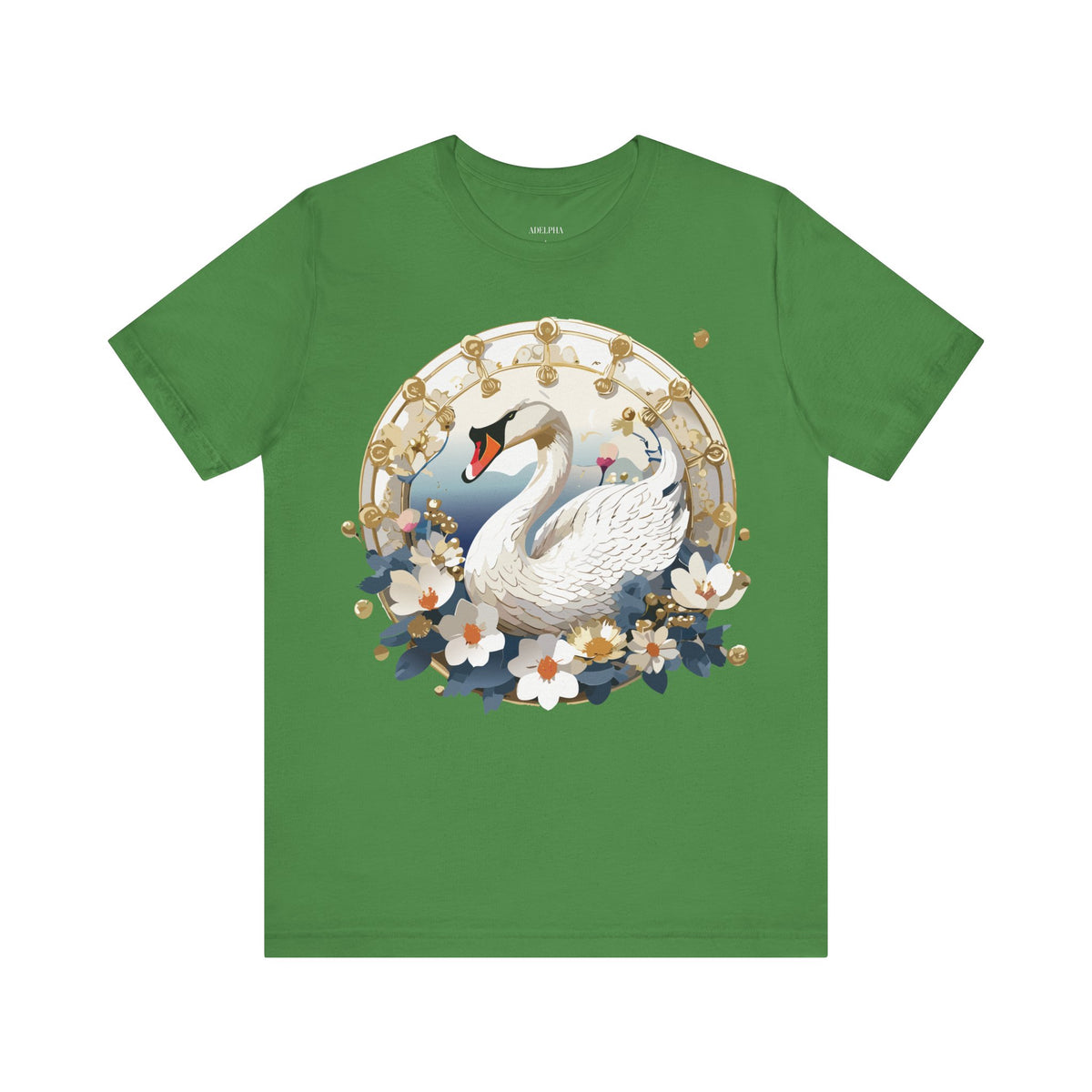 Medallion Graphic Unisex Cotton Bella+Canvas Tee with Art Design d87