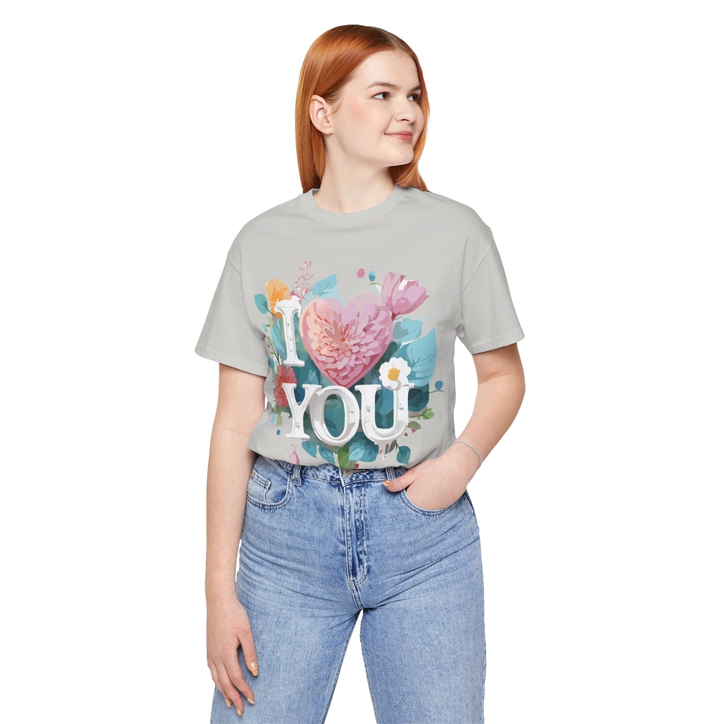 Valentine Graphic T Shirt Unisex Jersey Short Sleeve Tee With Adelpha Artwork Design