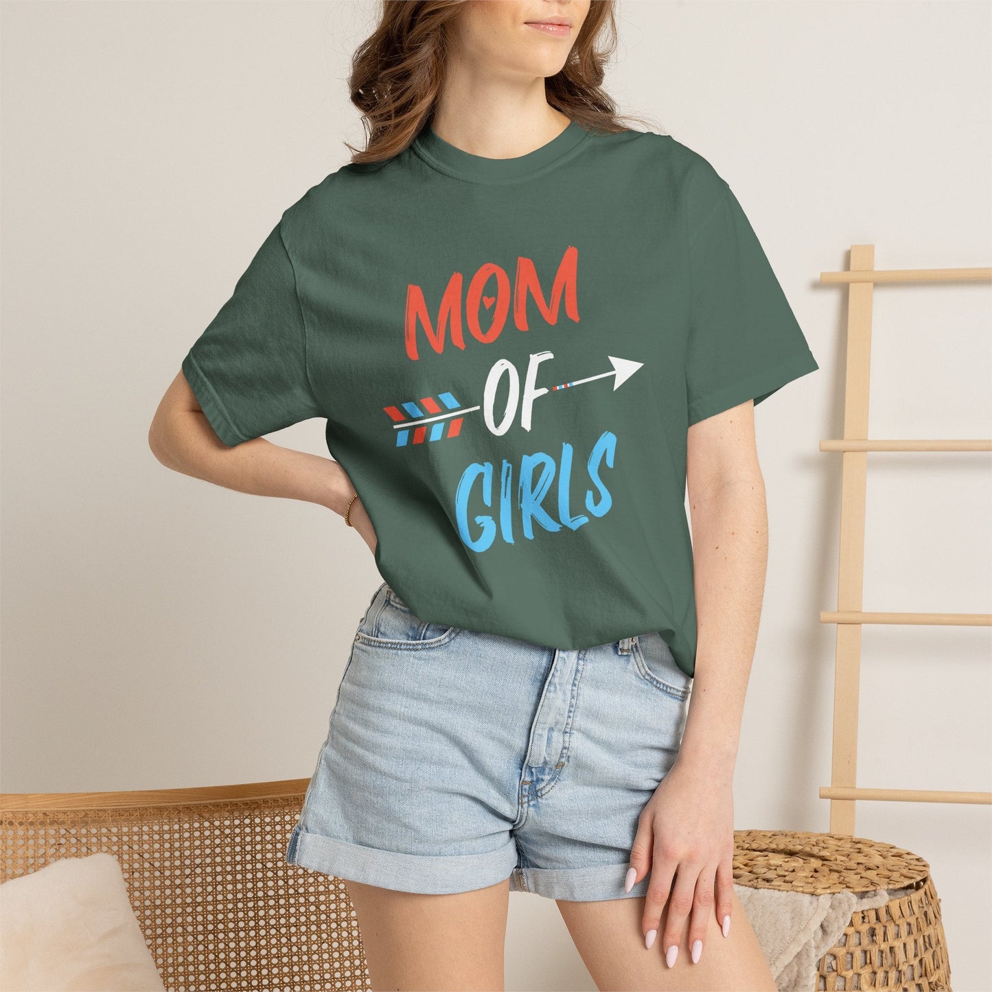 Mom T-shirt Mother's Day Mama Tee Unisex Comfort Colors Garment-Dyed Cotton h17