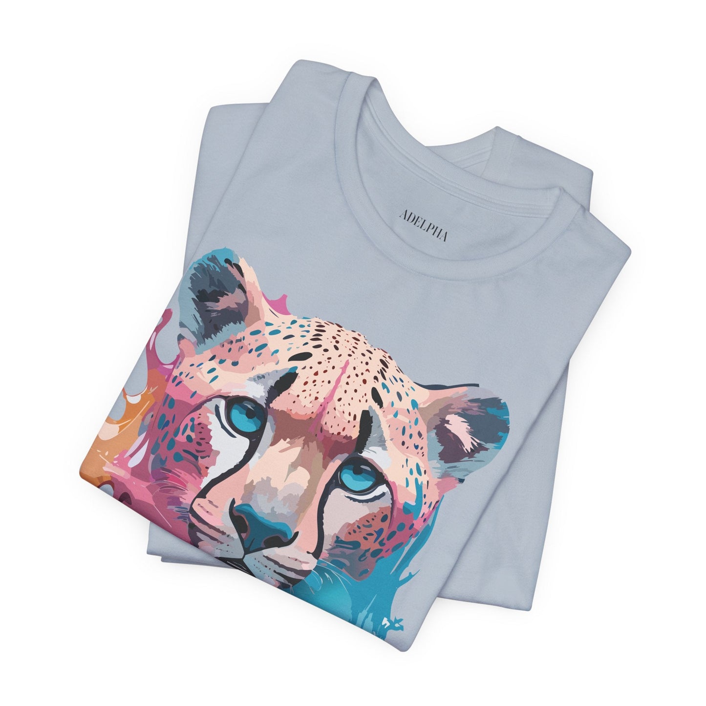 Cheetah Graphic Unisex 100 Cotton Artwork Tee 11