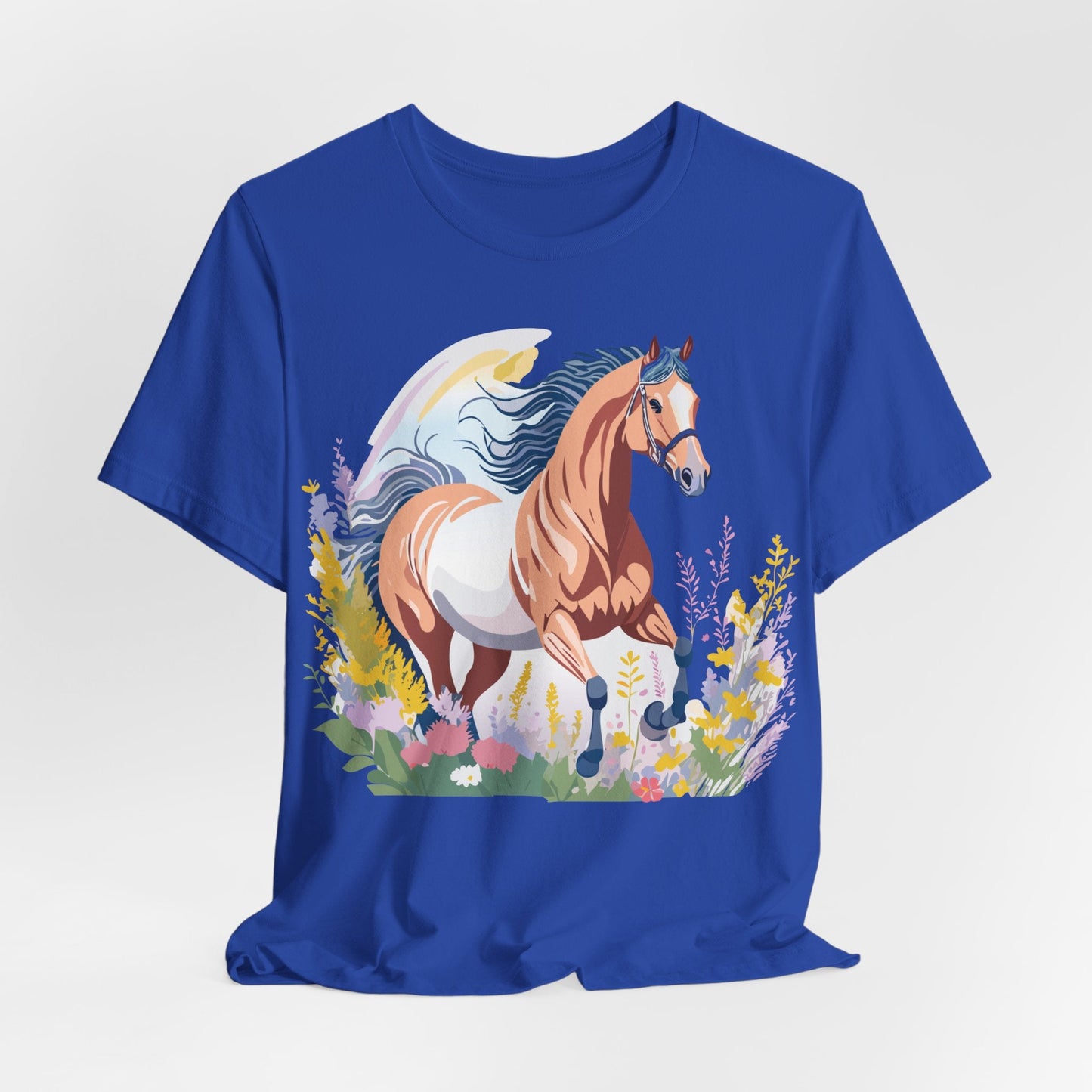 Horse Graphic Unisex 100 Cotton Vintage Animal Art T-Shirt 4