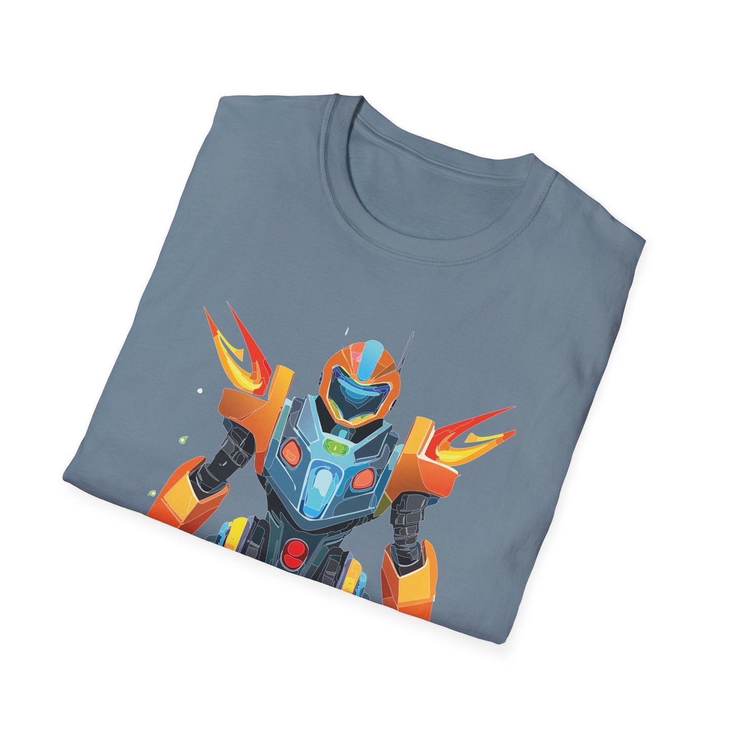 Cyborg Tee Unisex Robot Shirt Terminator Graphic Short Sleeve Tee Gildan Softstyle 64000 Cotton