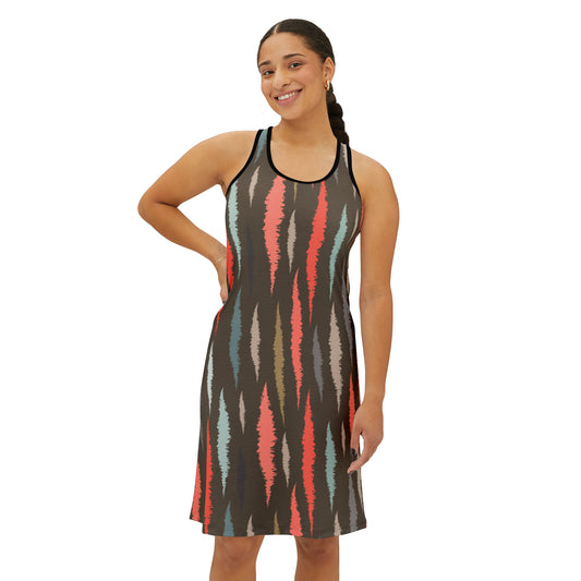 Summer Dress with Abstract prints