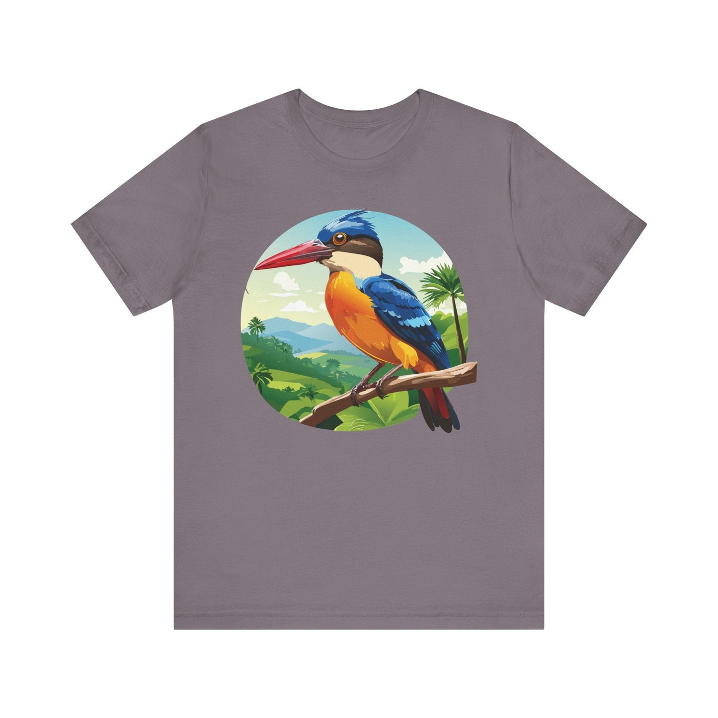 Unisex Animal Shirt With Art Design Featuring Wild Animals Jersey Short Sleeve Tee