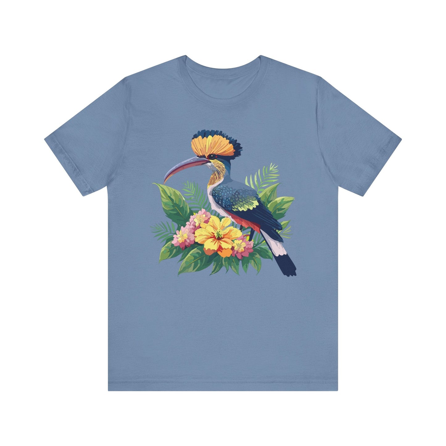 Unisex Animal Tee Shirt With Art Design Wild Animals Short Sleeve Jersey Tee For Everyday