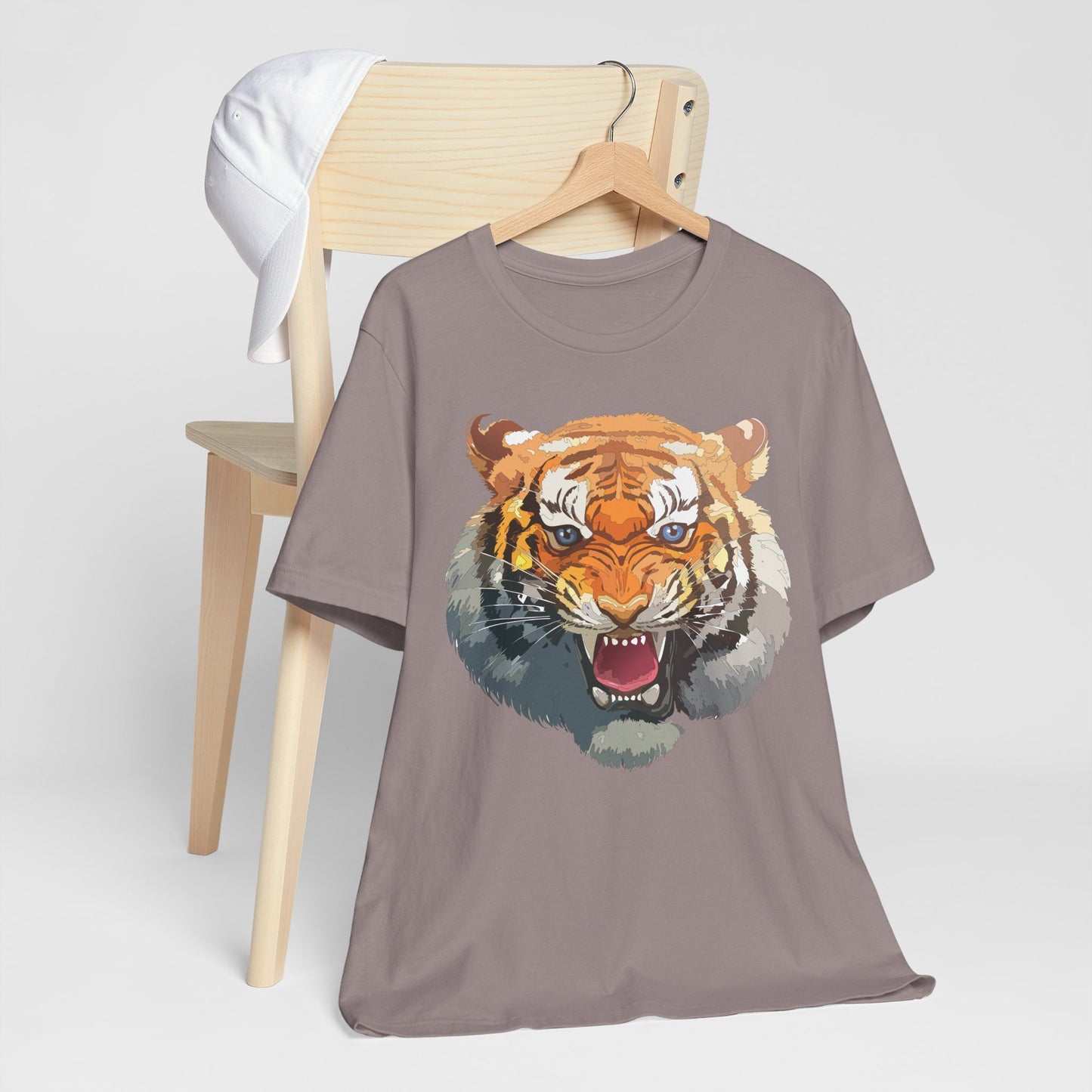Tiger Shirt, Animal Shirt, T-Shirt with Tiger, Art Design Tee, Animal Tees, Safari T-Shirt, Graphic Design Tee 14
