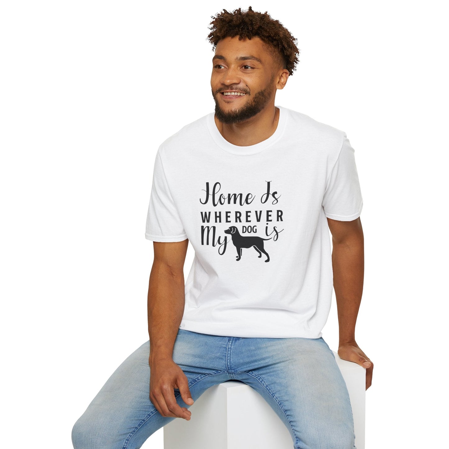 Dog Slogan T Shirts With Funny Quotes Unisex Tee Gildan Softstyle 64000 100 Percent Ring Spun Cotton Comfort