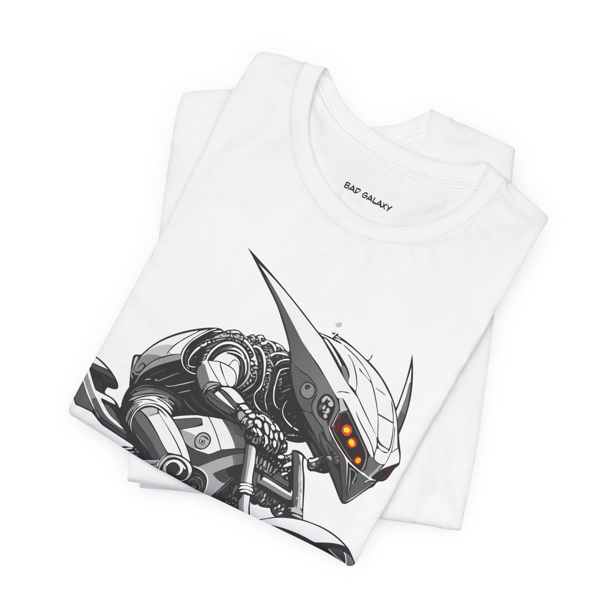 Alien Graphic Unisex Cotton Bella+Canvas Tee with Art Design b57