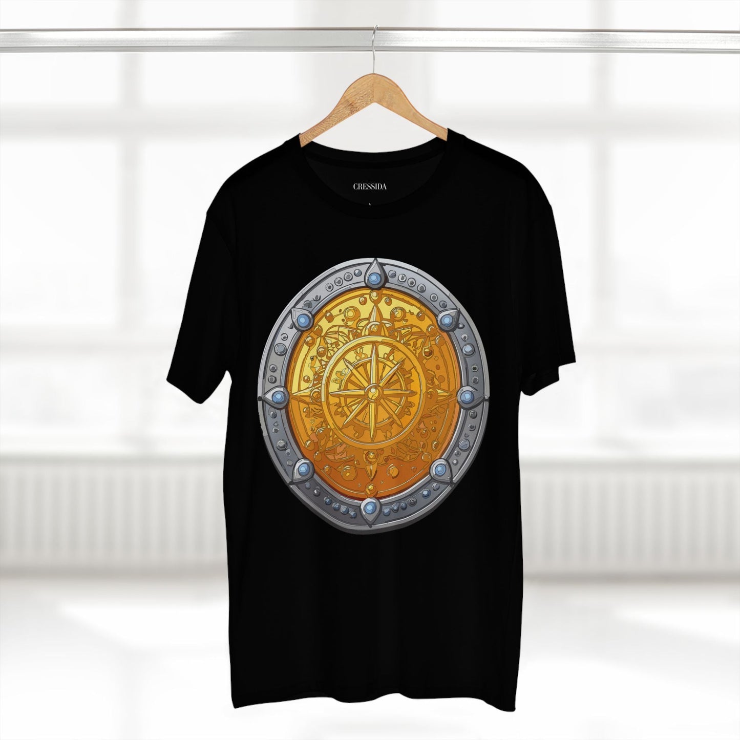 Antique Gold Coin Graphic Design T-Shirt Unisex 100 Cotton With Golden Print Artwork Tee 9