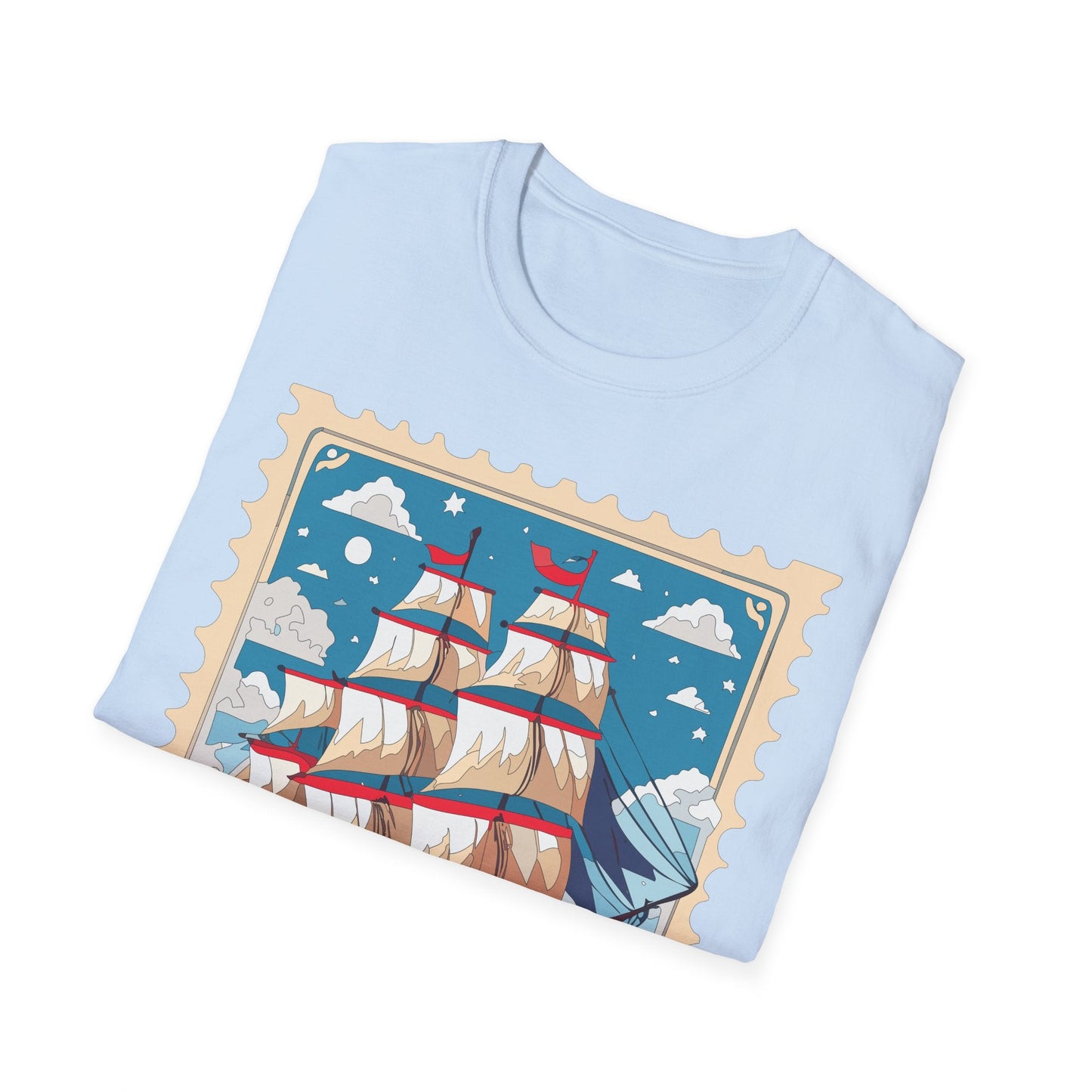 Unisex Softstyle Gildan 64000 Short Sleeve T Shirt Vessel Ship Frigate Tee For Everyday Comfort