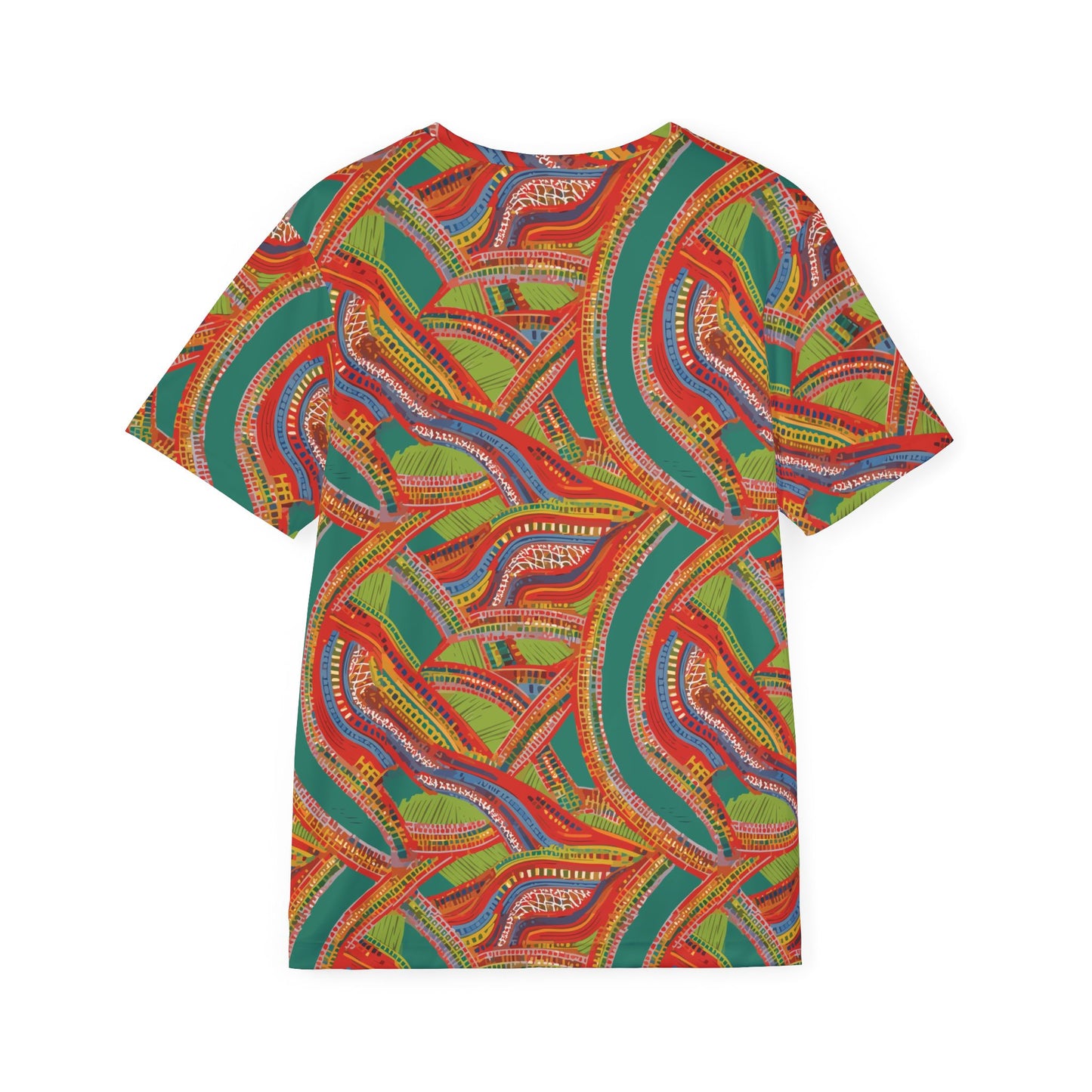 Unisex Abstract Shirt, Shirt with Abstract Print