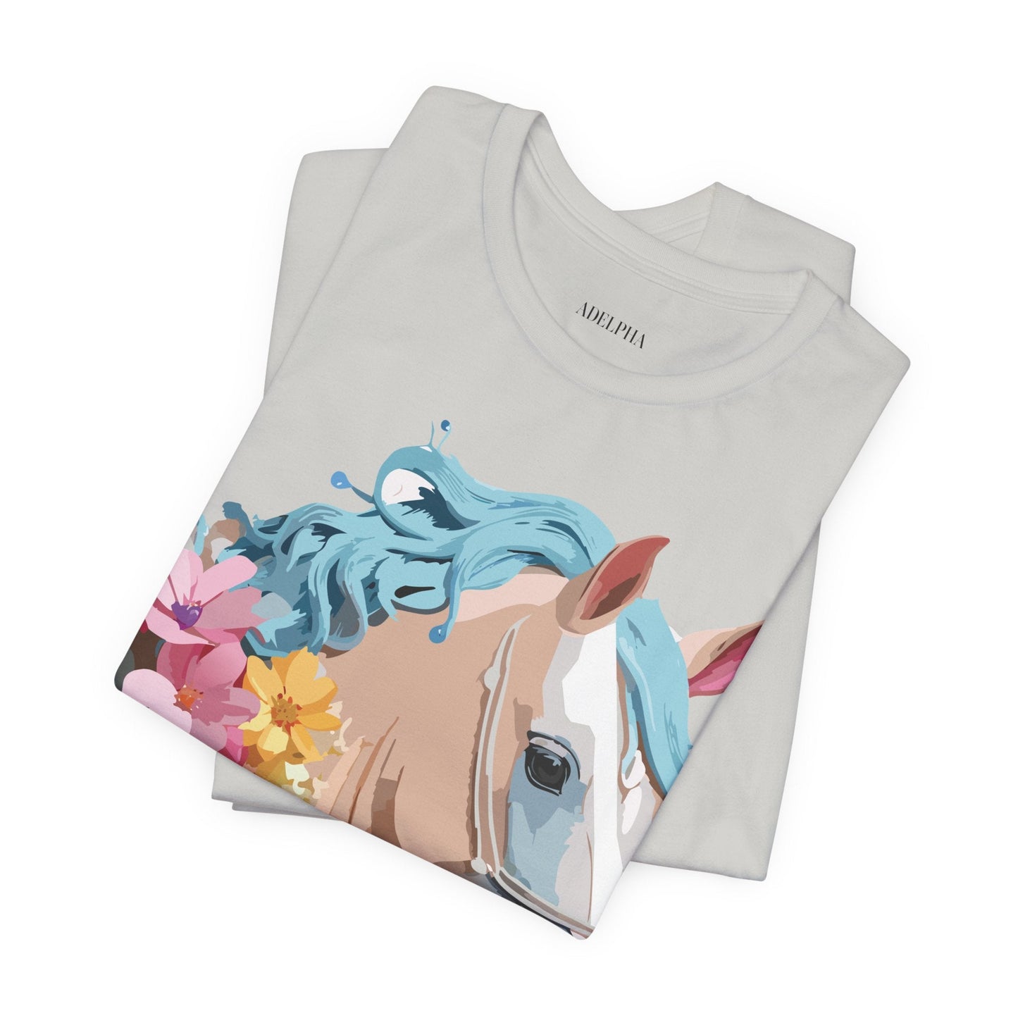 Horse Graphic Unisex 100 Cotton Vintage Animal Art T-Shirt 17
