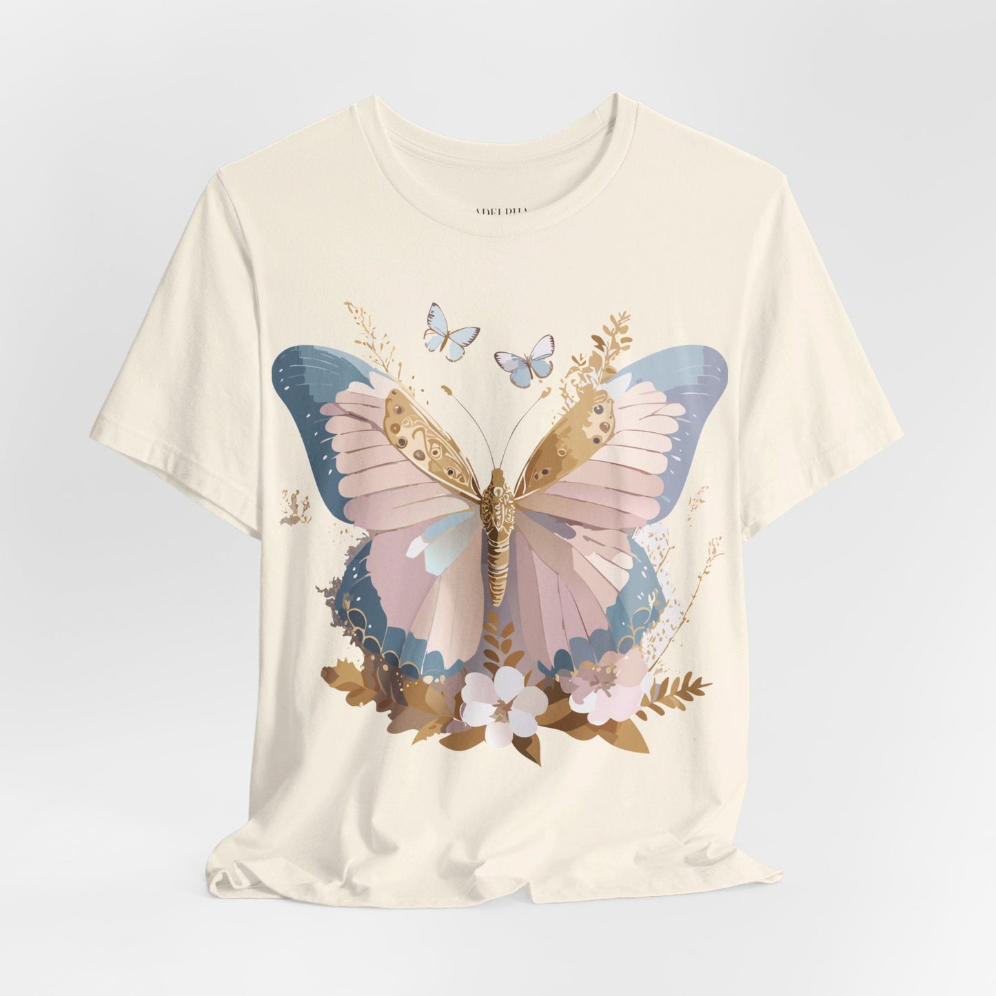 Adelpha Vintage Inspired Butterfly Graphic Tee Unisex Short Sleeve