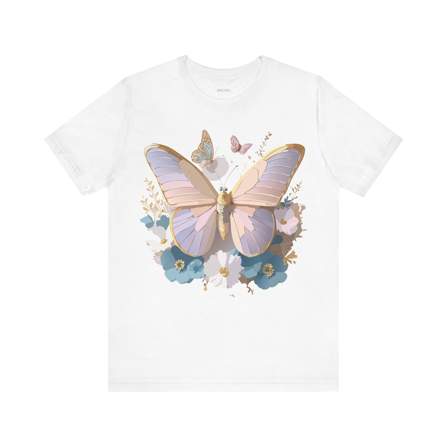 Adelpha Graphic Butterfly Shirt Unisex Jersey Short Sleeve Tee
