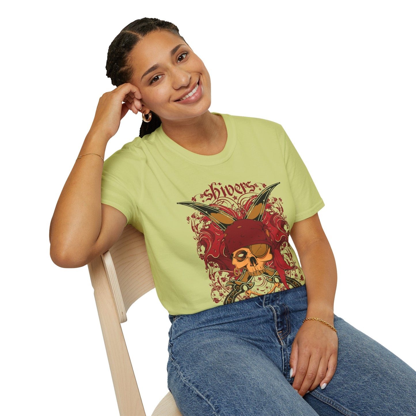Art Design Graphic Tee Unisex Softstyle 64000 100 Percent Cotton Ring Spun For Art Lovers
