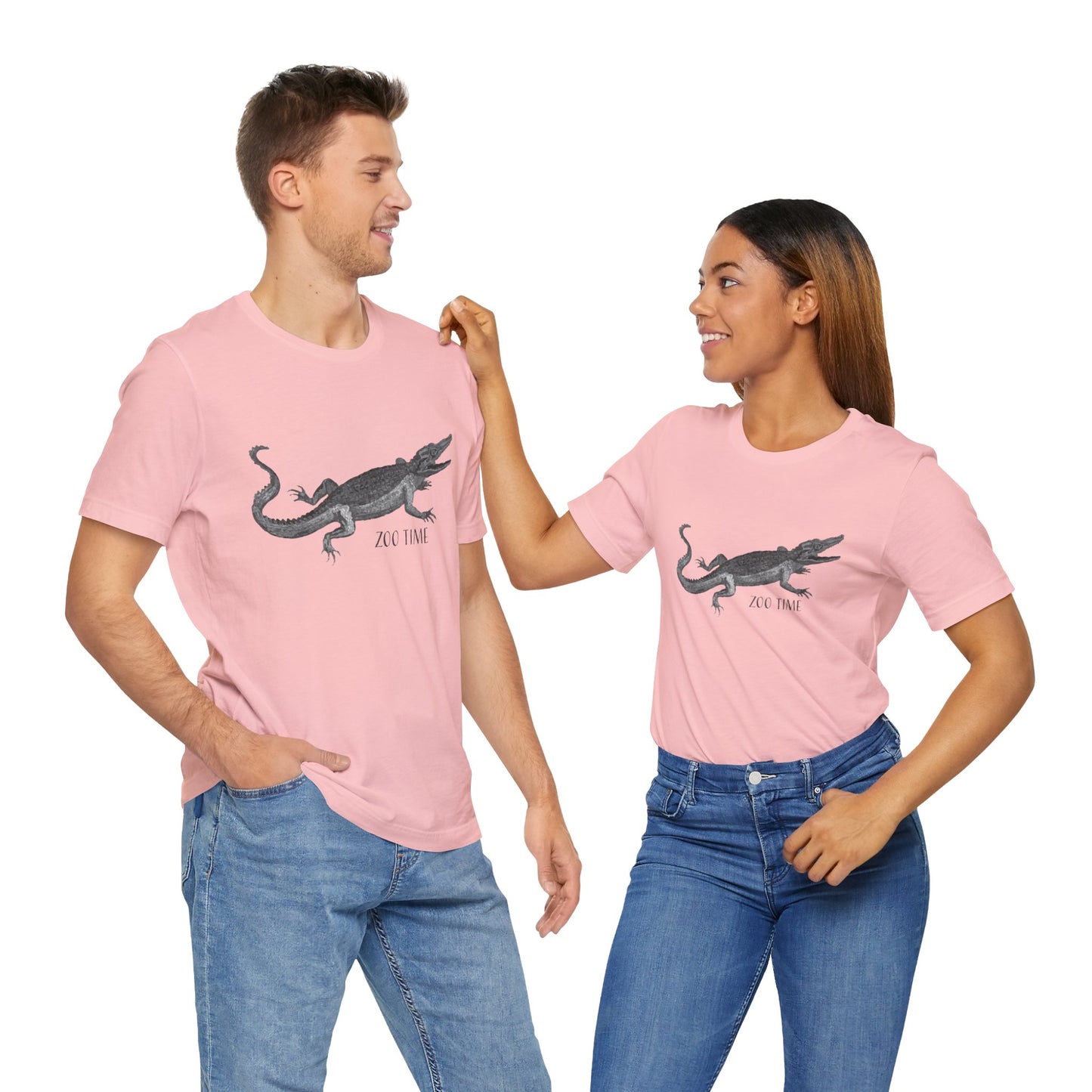 Camiseta unisex con estampado de animales 