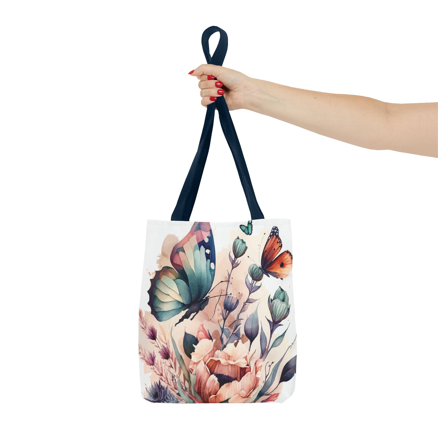 Bag with Butterfly Prints