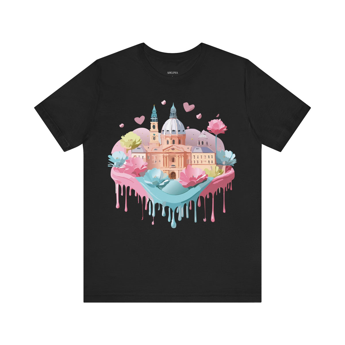 Unisex Cotton Bella+Canvas Tee with Prague