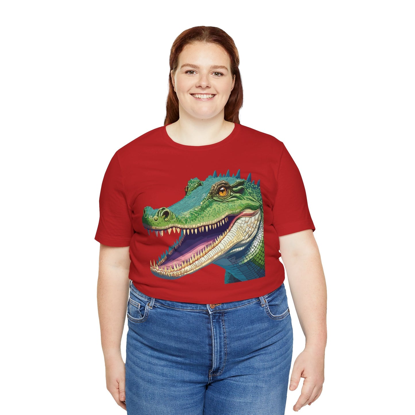 Unisex Animal Tee Shirt With Animals Art Design Wild Animals Jersey Short Sleeve