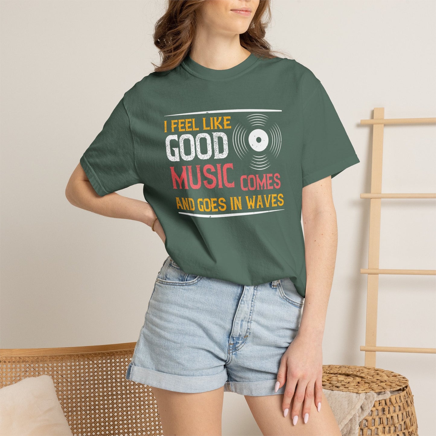 Music Graphic Design Unisex Cotton T-shirt m8