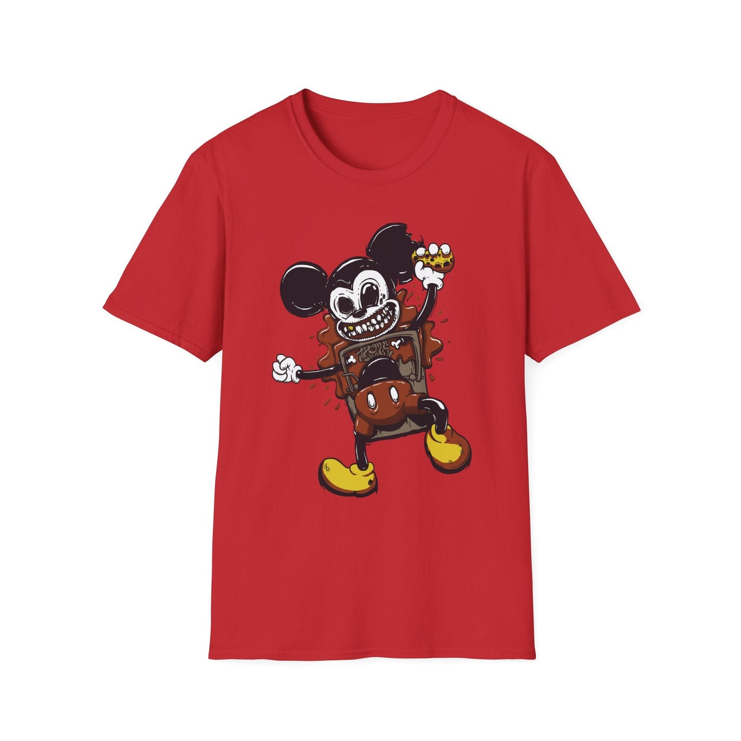 Cartoon T Shirt Animation Tee Unisex Gildan Softstyle 64000 100 Percent Cotton Comfort