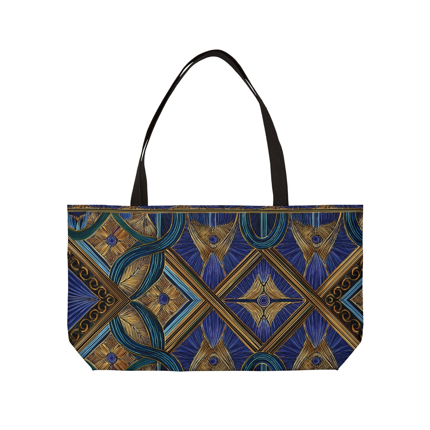 Ornament Print Big Bag High-Quality 100% Spun Poly 24x13 Canvas Art Bag OR-54