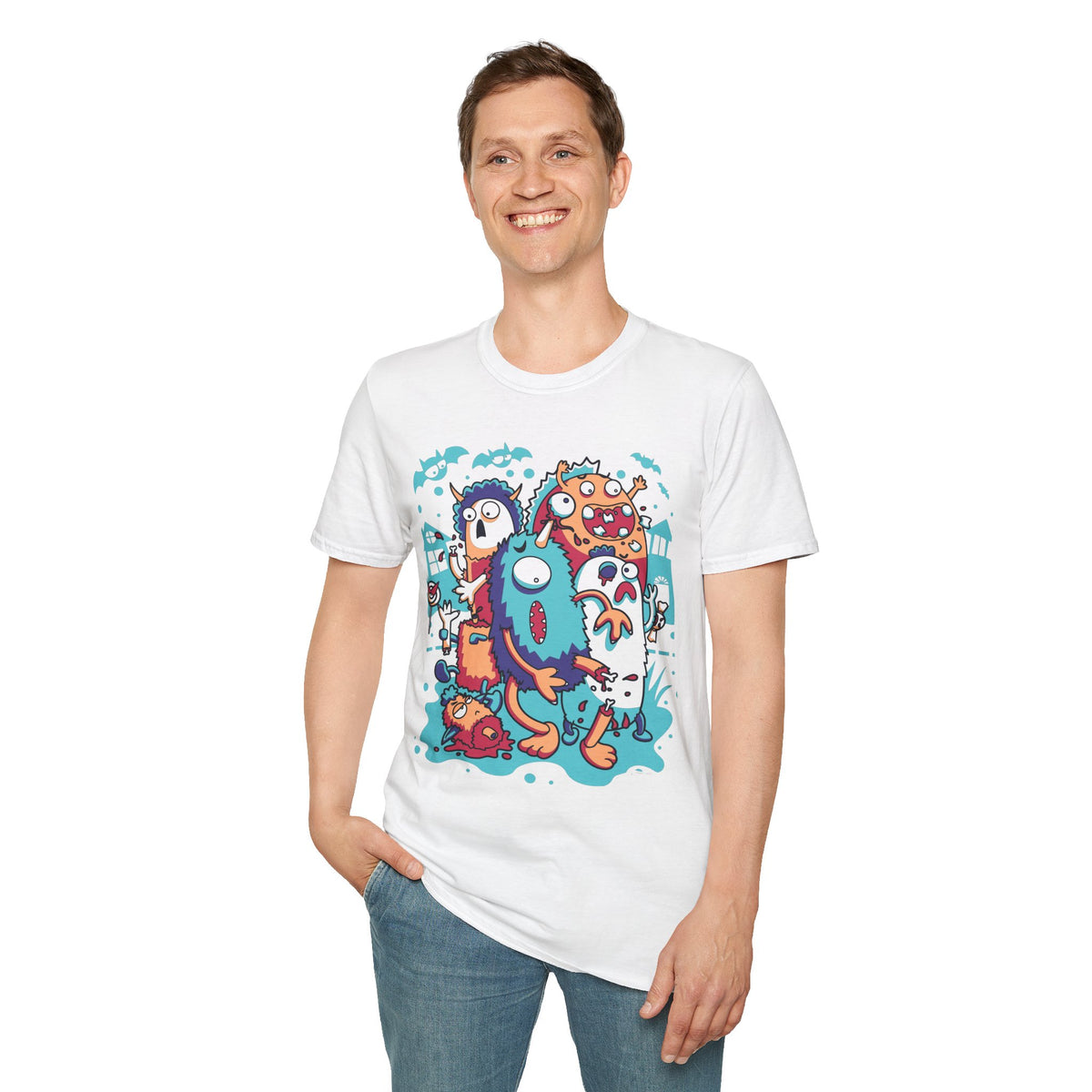 Funny Cartoon Animation Graphic Tee Gildan Unisex 100 Cotton Tee Shirt r125