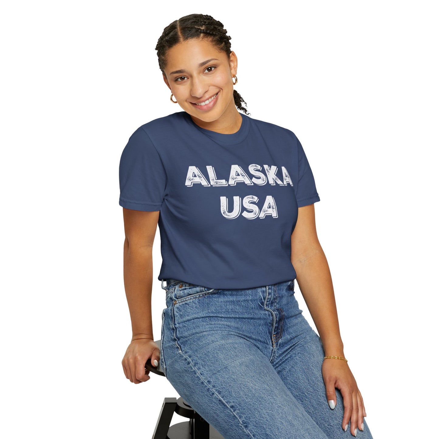 Alaska USA Graphic Unisex 100 Cotton T-Shirt c3