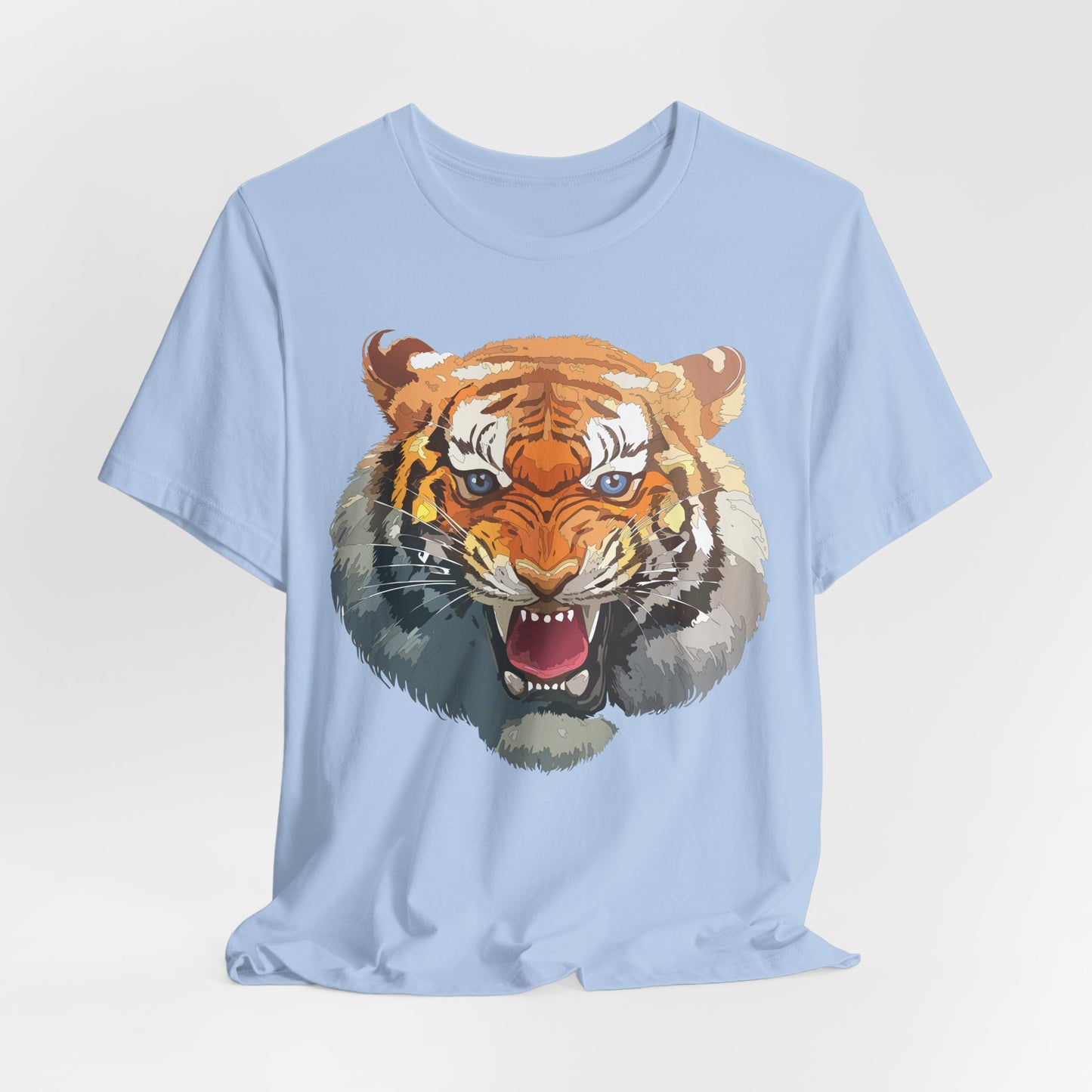 Tiger Shirt, Animal Shirt, T-Shirt with Tiger, Art Design Tee, Animal Tees, Safari T-Shirt, Graphic Design Tee 14