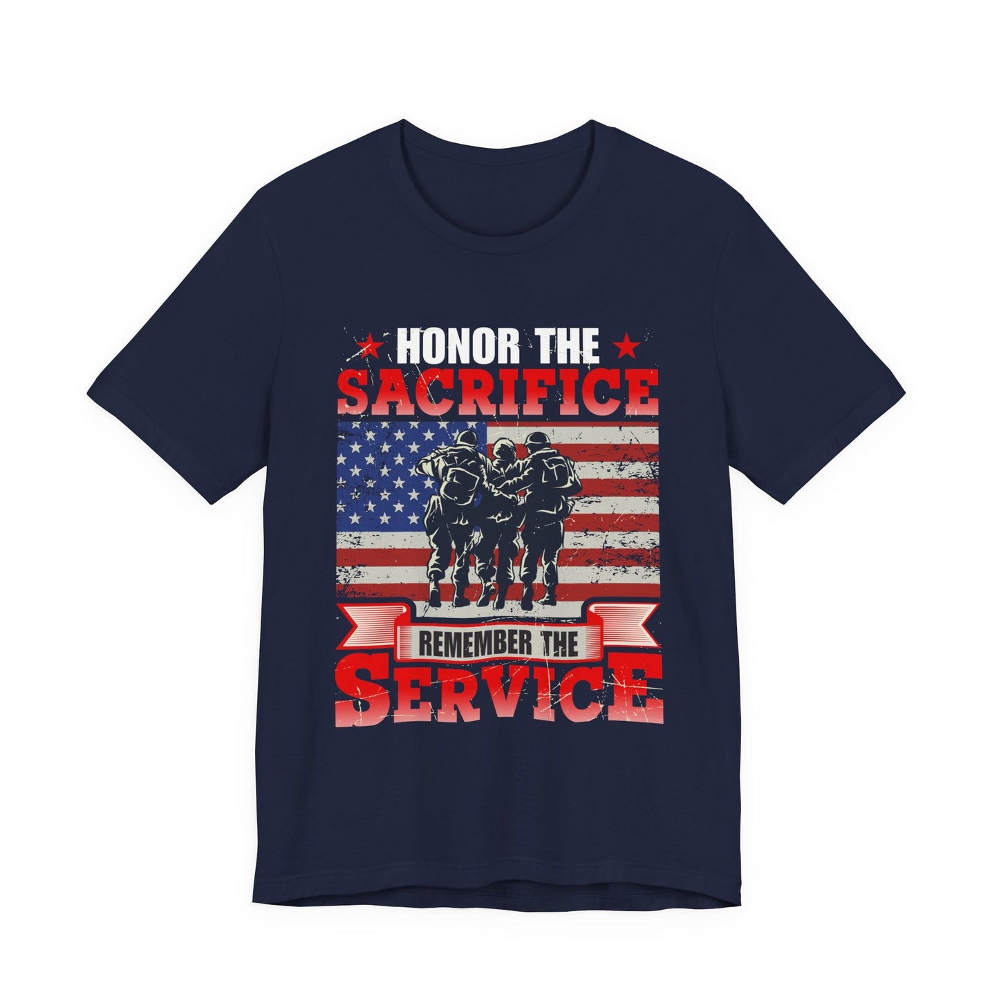 American Flag Graphic Unisex Cotton T-Shirt v24
