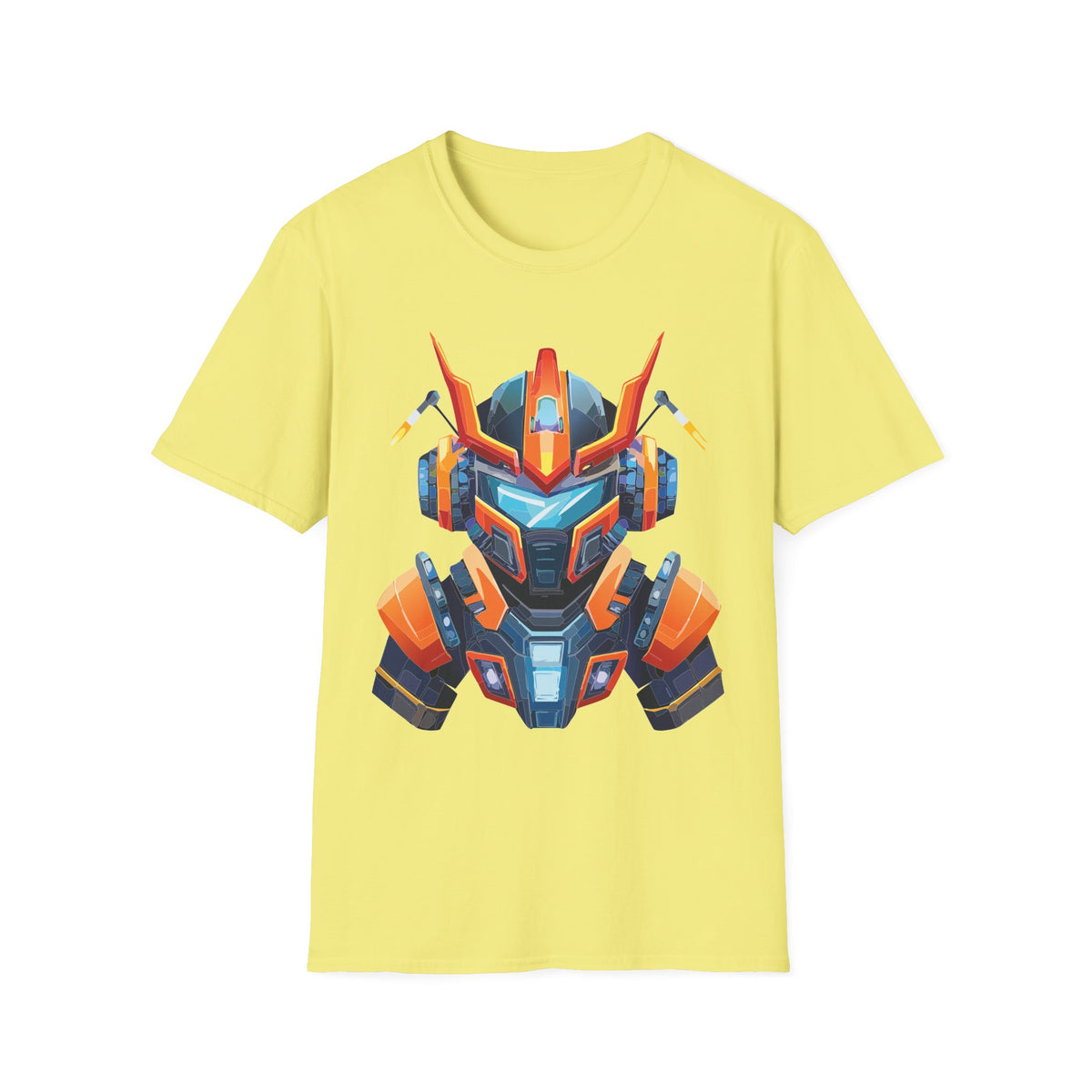 Cortoon Cyborg  Robot Terminator Graphic Tee Gildan Unisex 100 Cotton Tee Shirt h07