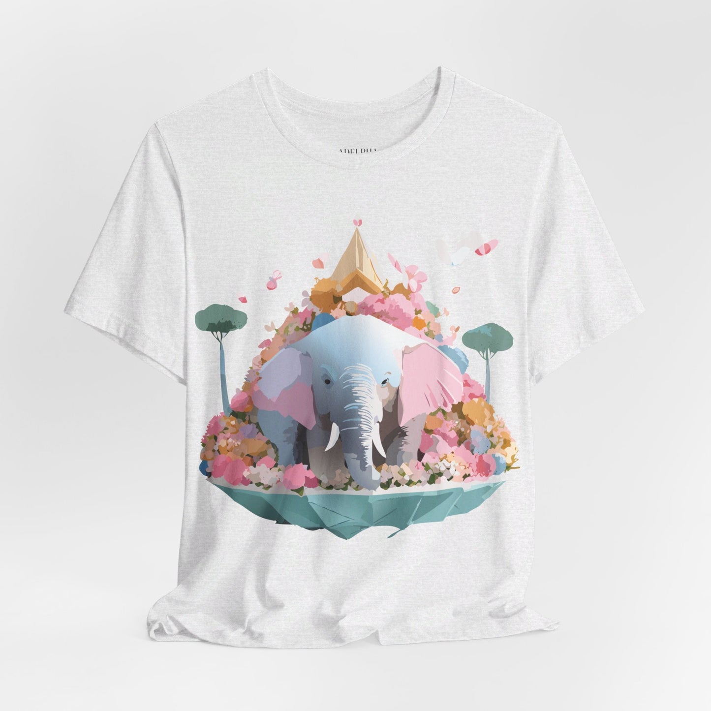 Elephant Graphic Unisex 100 Cotton Jersey Vintage Art Design Tee 19