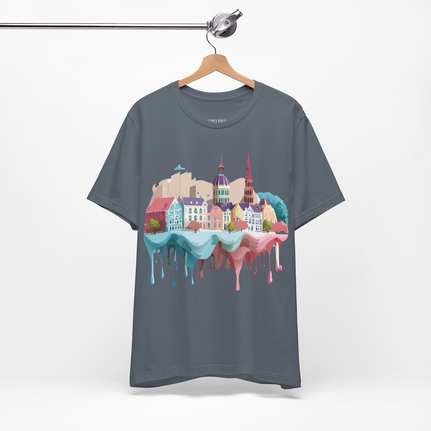 Germany Tourist Shirt Unisex Graphic Tee With Vintage Inspired Adelpha Art Premium Comfort