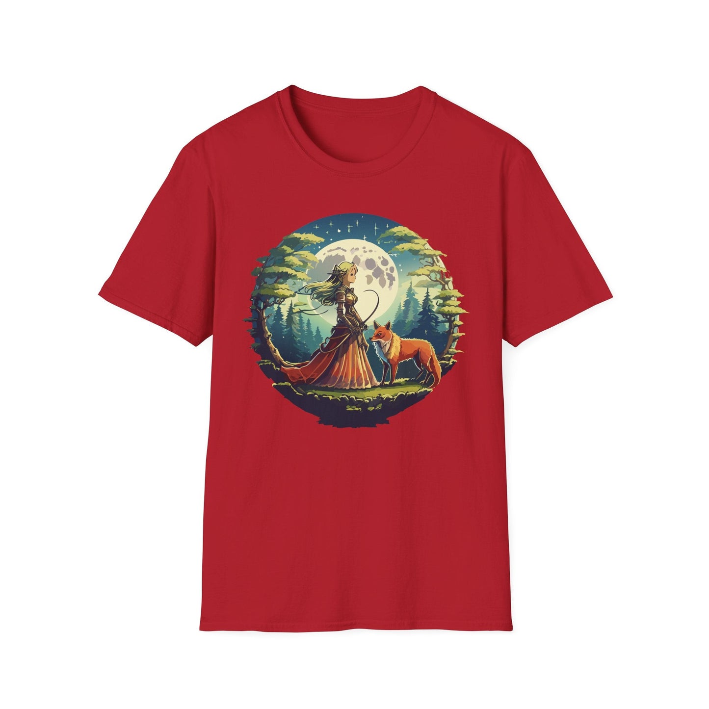 Womens Graphic T Shirt Art Design Tee Softstyle 64000 Gildan Unisex Cotton Comfort Tee
