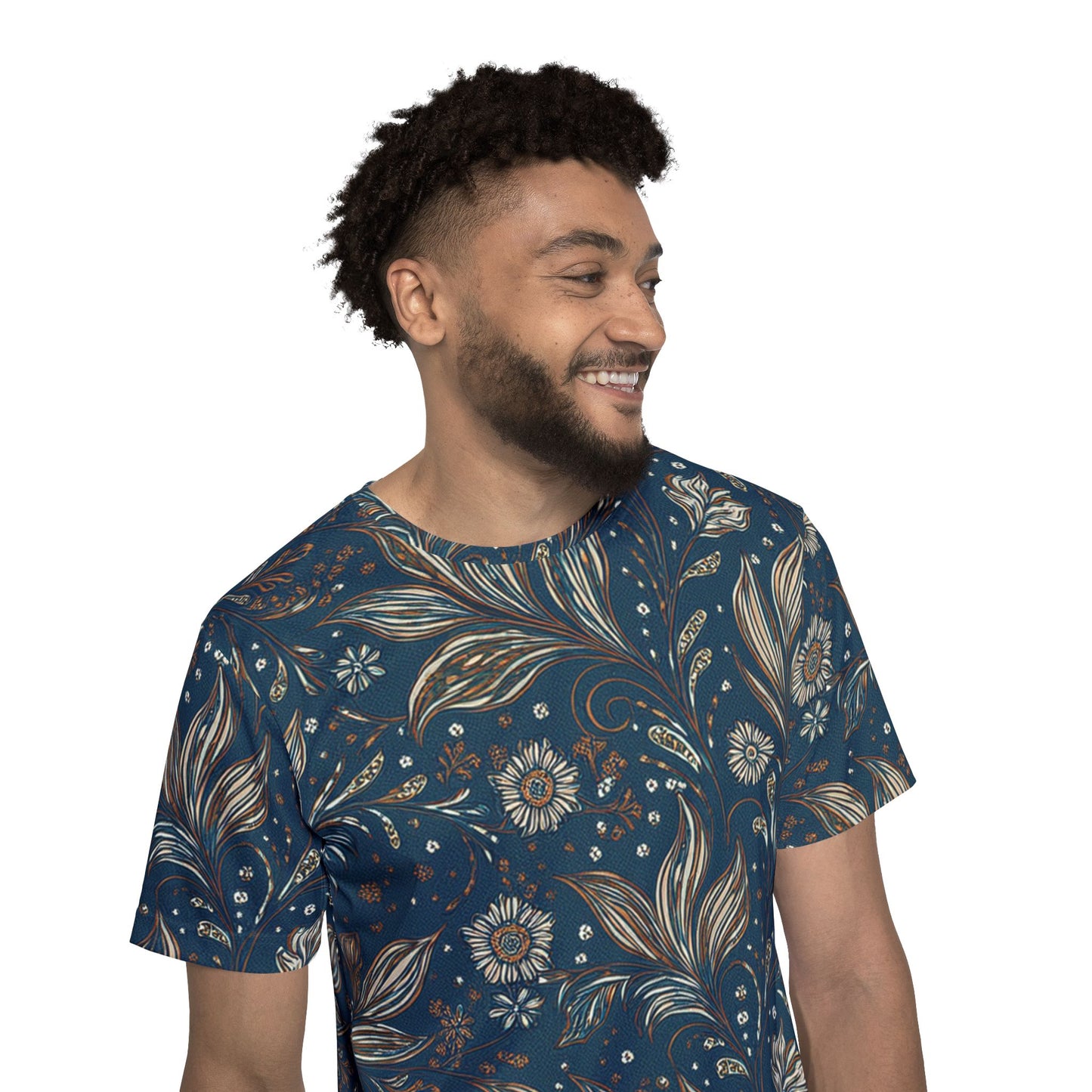 Unisex Floral Shirt, Floral Tee Shirt, Floral T-Shirt, T Shirt with Flowers 22