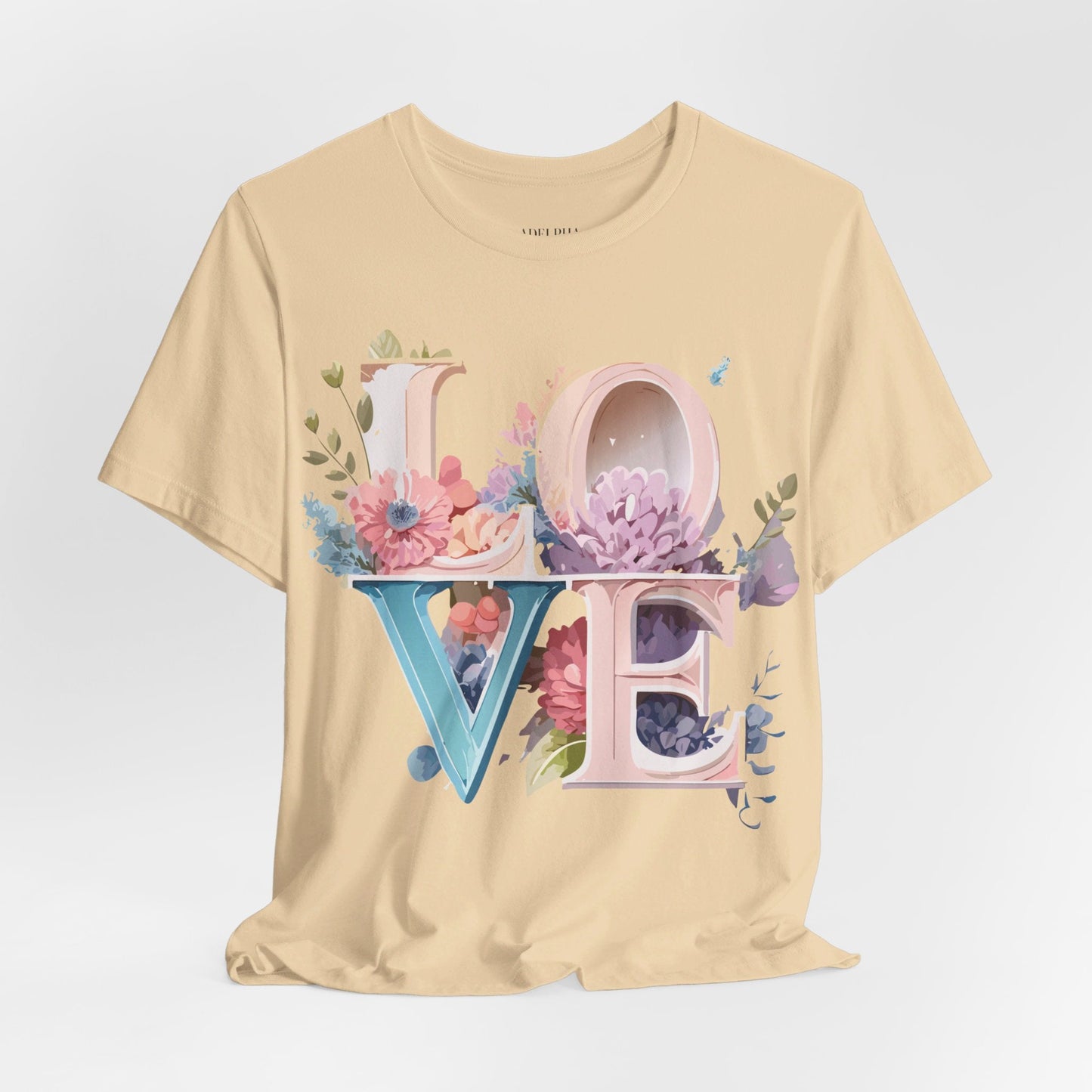 Adelpha Vintage Inspired Graphic T Shirt Unisex Jersey Short Sleeve Valentine Design