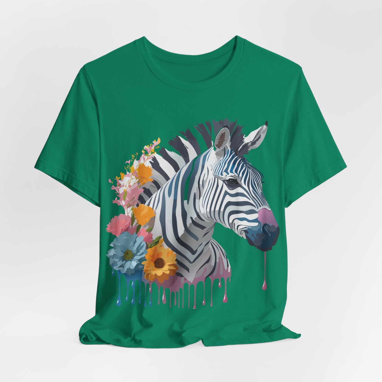 Adelpha Zebra Graphic T Shirt Unisex Vintage Inspired Art Short Sleeve Premium Soft Cotton