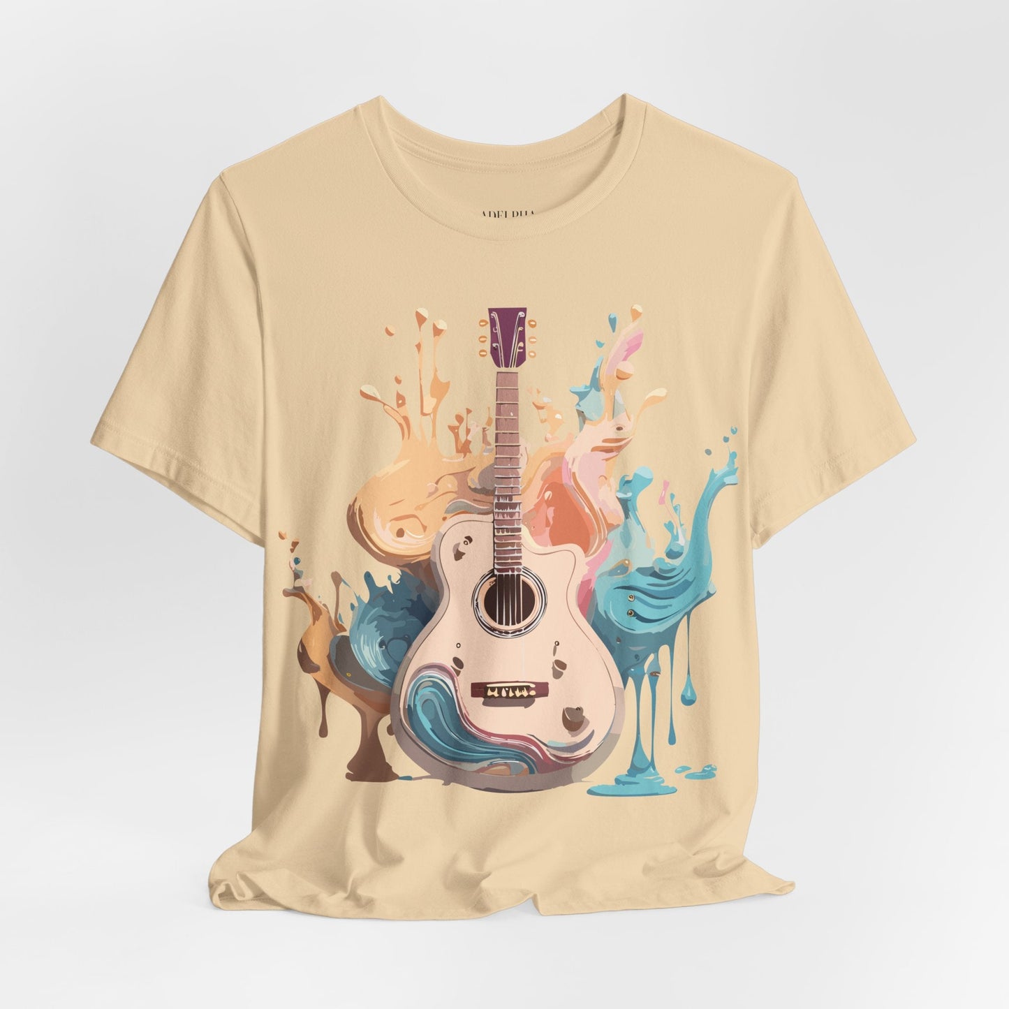Adelpha Music Graphic T Shirt Unisex Jersey Short Sleeve Tee Vintage Inspired Art Tee