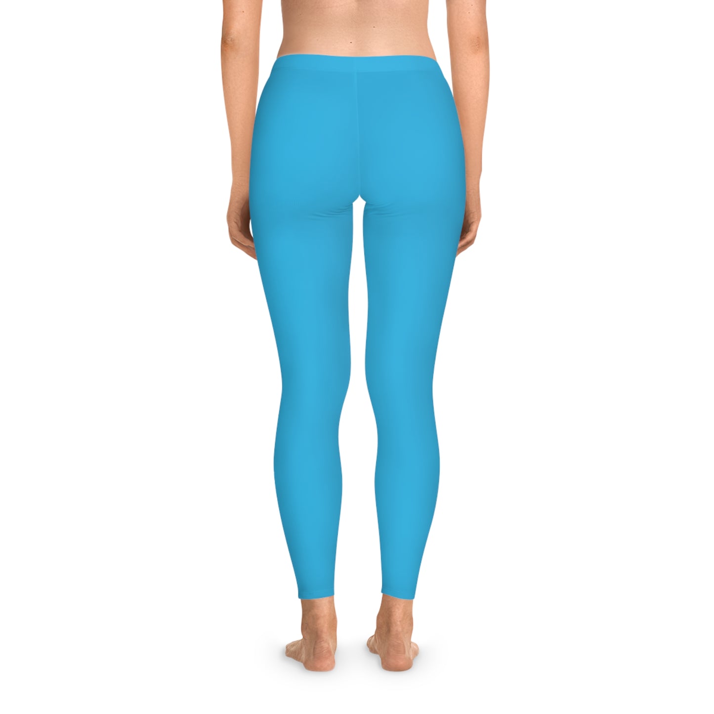 Blue Color Leggings, Blue Leggings 9