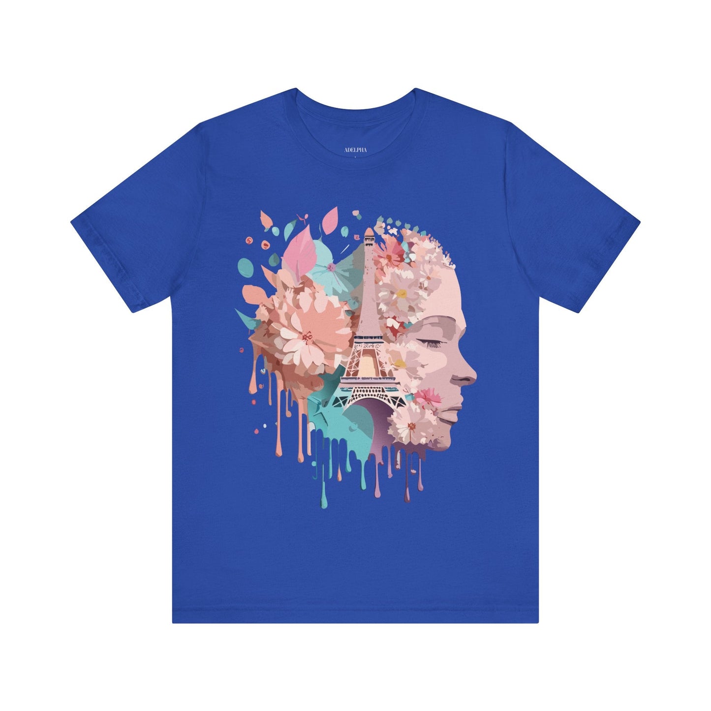 Tourist Paris Graphic Tee Unisex Jersey Short Sleeve Vintage Inspired Artwork