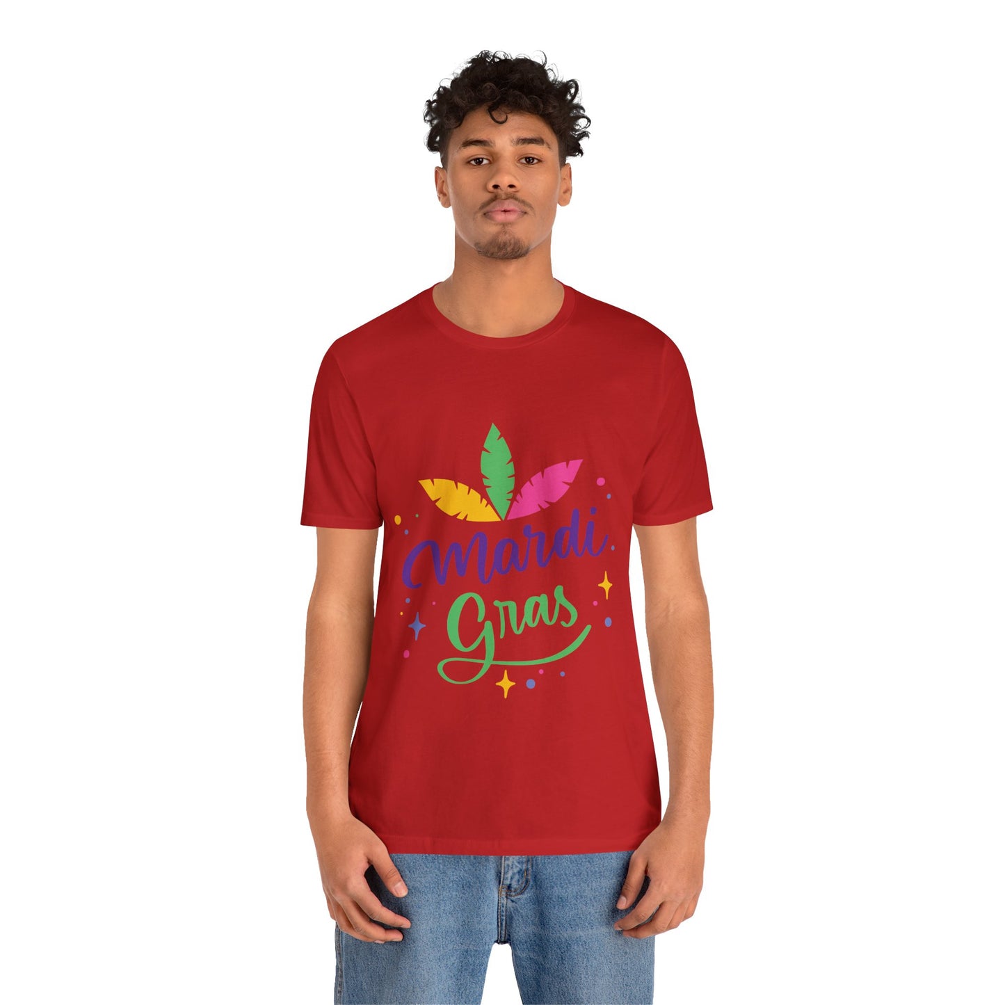 Unisex Cotton Tee Shirt for Mardi Gras