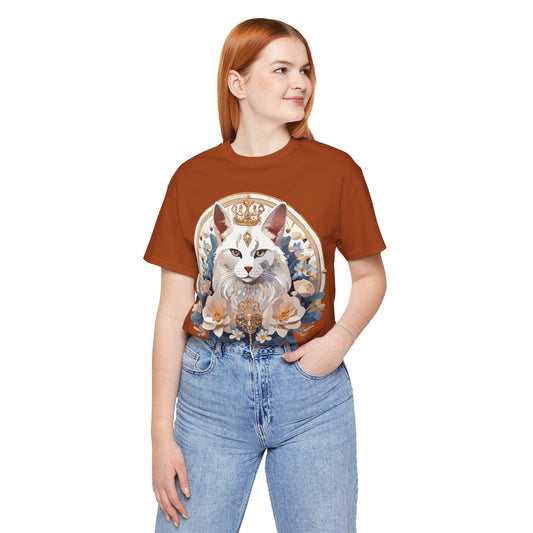 Medallion Graphic Unisex 100 Cotton Vintage Animal Medal Artwork Tee 24