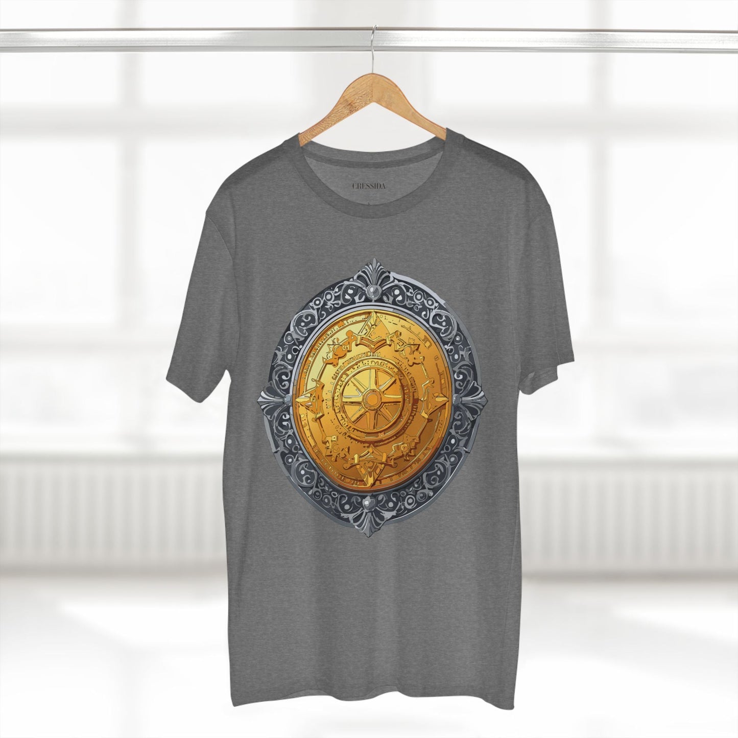 Antique Gold Coin Graphic Design T-Shirt Unisex 100 Cotton With Golden Print Artwork Tee 10