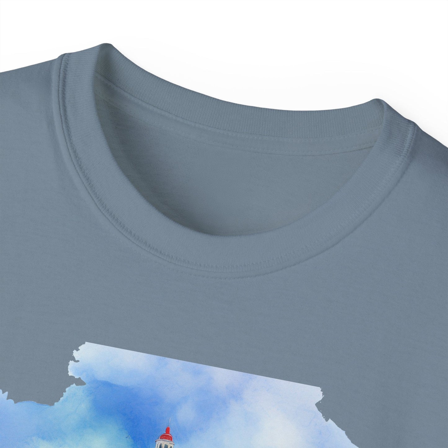 Connecticut Graphic Unisex Cotton T‑Shirt 2