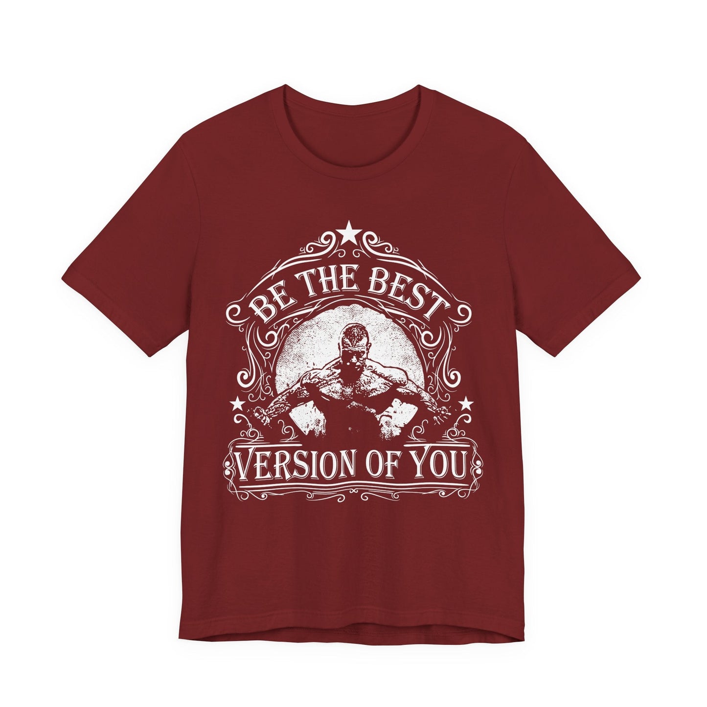 Be The Best Version Of You T-Shirt Motivational Fitness Tee