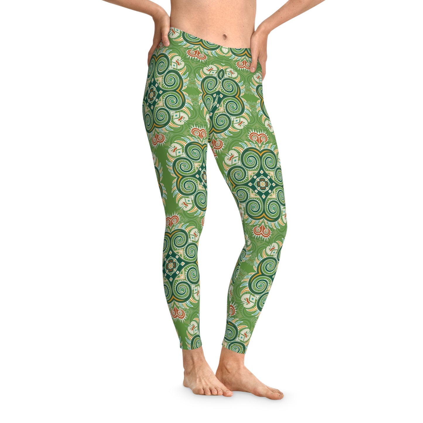 Leggings with Traditional print