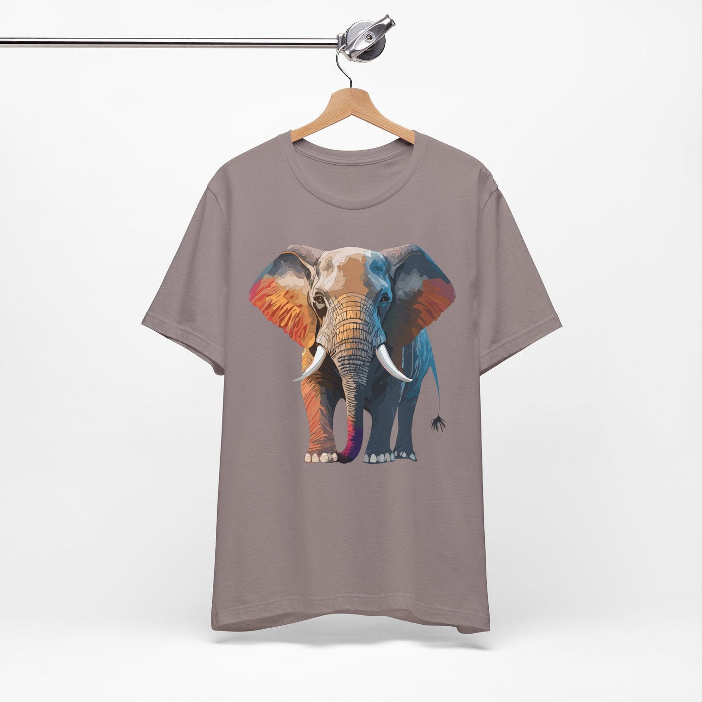 Unisex Animal Shirt With Animals Art Design Graphic Tee Short Sleeve Wild Animals