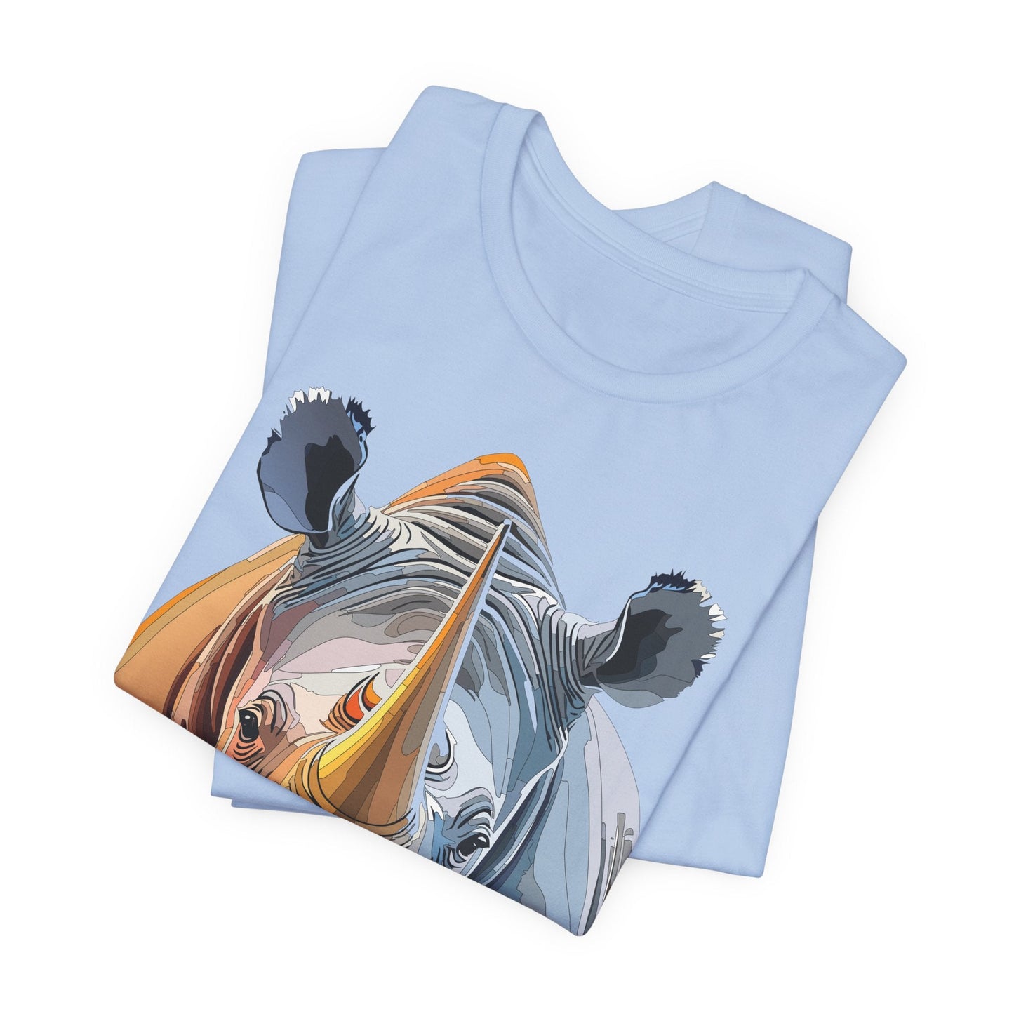 Unisex Animal Graphic Tee Shirt With Art Design Wild Animals Shirt Gildan Softstyle Cotton