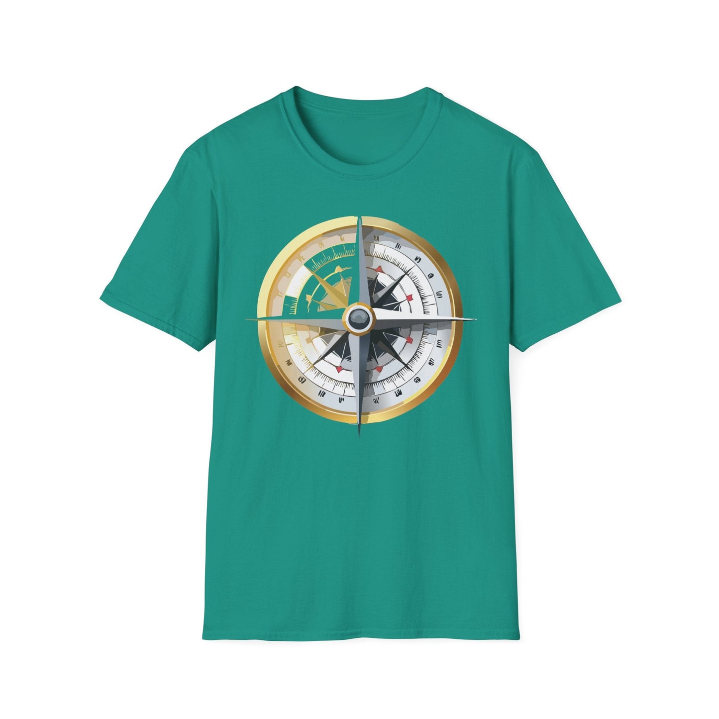 Compass Navigator Graphic Tee Unisex 100 Cotton 14
