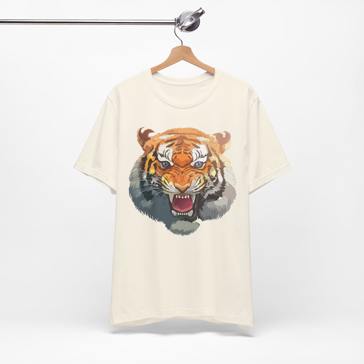Tiger Shirt, Animal Shirt, T-Shirt with Tiger, Art Design Tee, Animal Tees, Safari T-Shirt, Graphic Design Tee 14